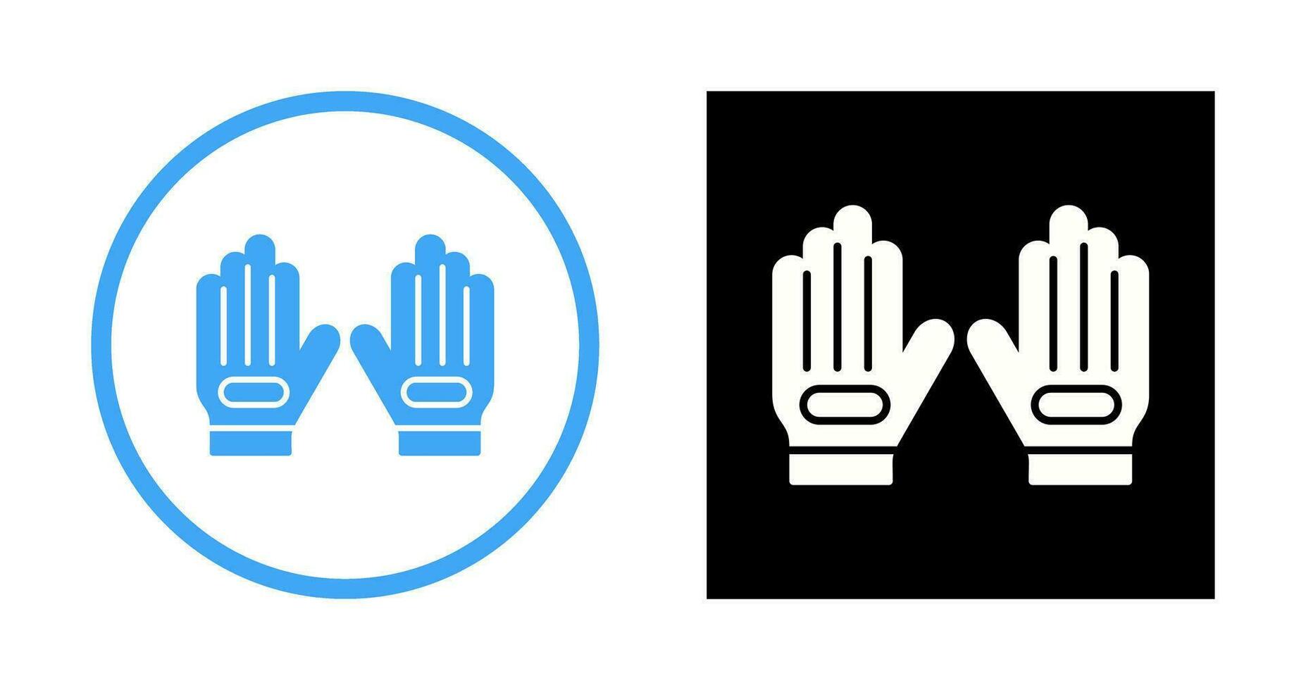 Handschuh-Vektor-Symbol vektor