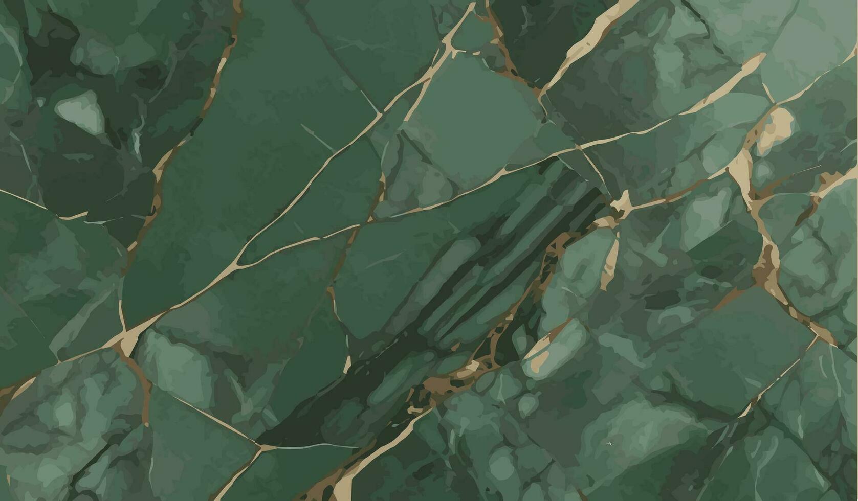 Marmor Grün Oberfläche Textur Hintergrund. abstrakt Linie Muster Grün Marmor Vektor Illustration