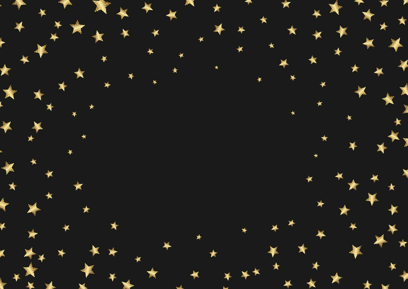 Weihnachten Hintergrund mit glitzernd Gold Sterne Design vektor