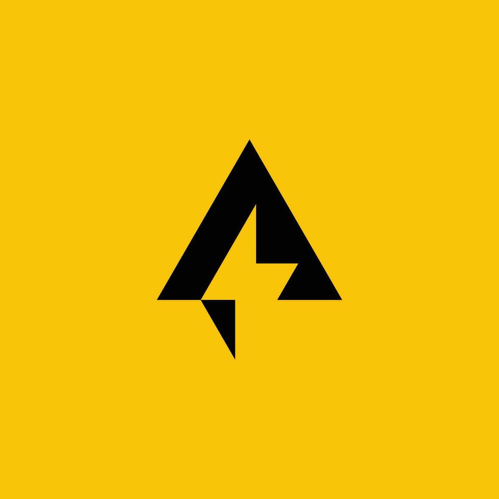 elektrisk logotyp ikon symbol mall design vektor
