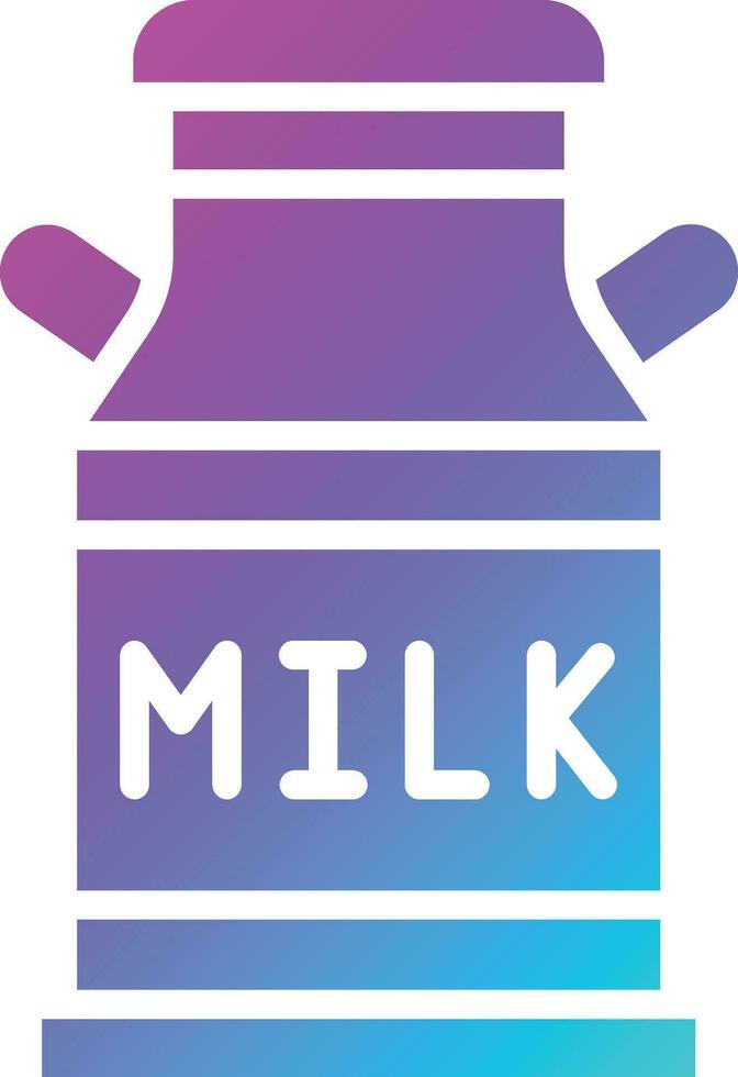 mjölk tank vektor ikon design illustration