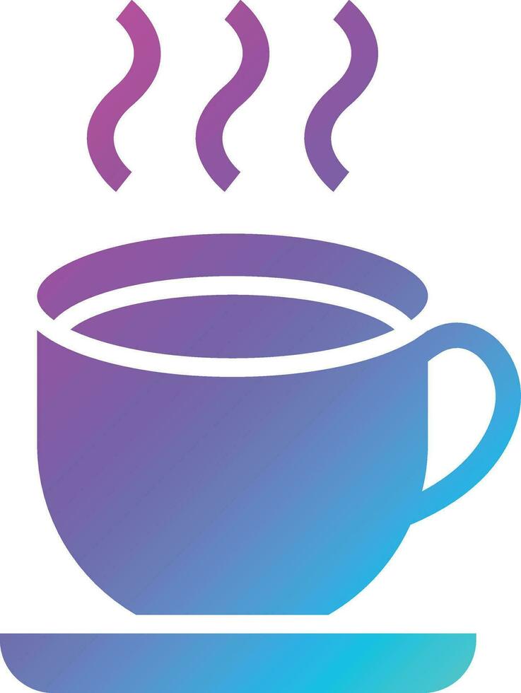 Tee Tasse Vektor Symbol Design Illustration