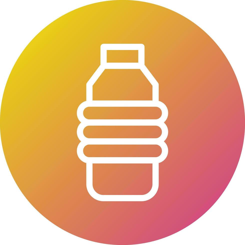 Wasserflasche-Vektor-Icon-Design-Illustration vektor