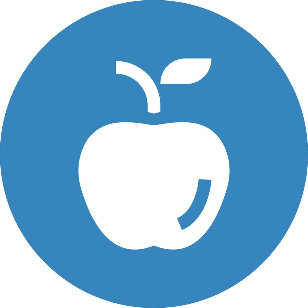 äpple vektor ikon design illustration