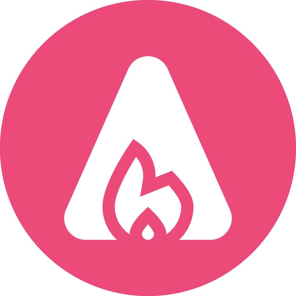 brand varning vektor ikon design illustration