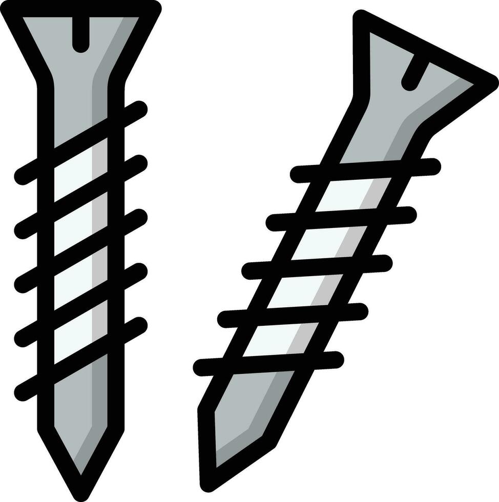 Schraube Vektor Symbol Design Illustration