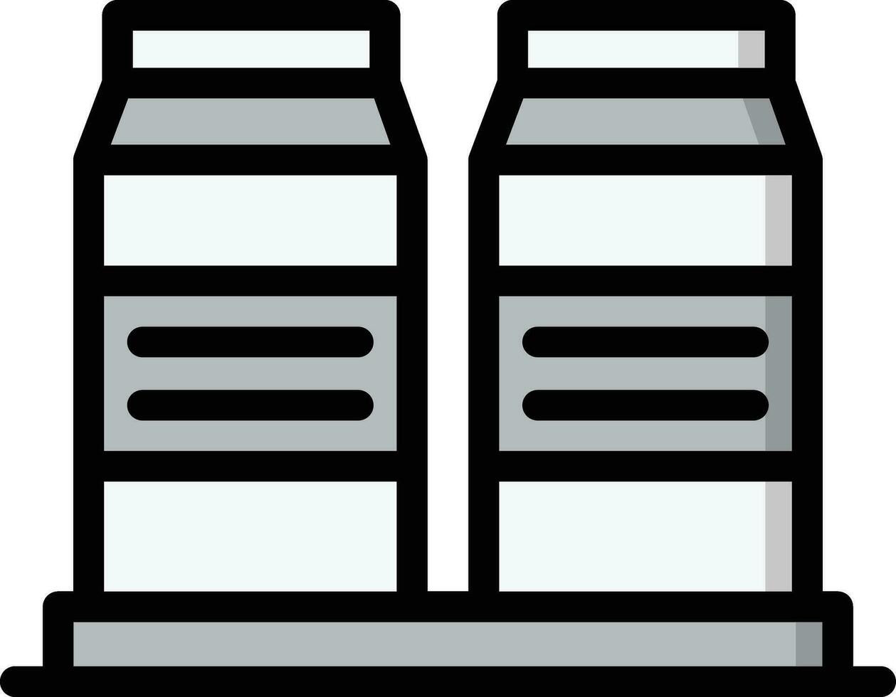 mjölk kartong vektor ikon design illustration