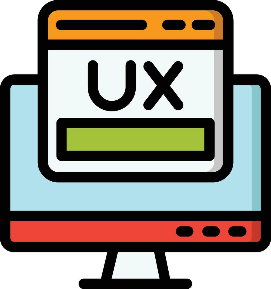ux vektor ikon design illustration