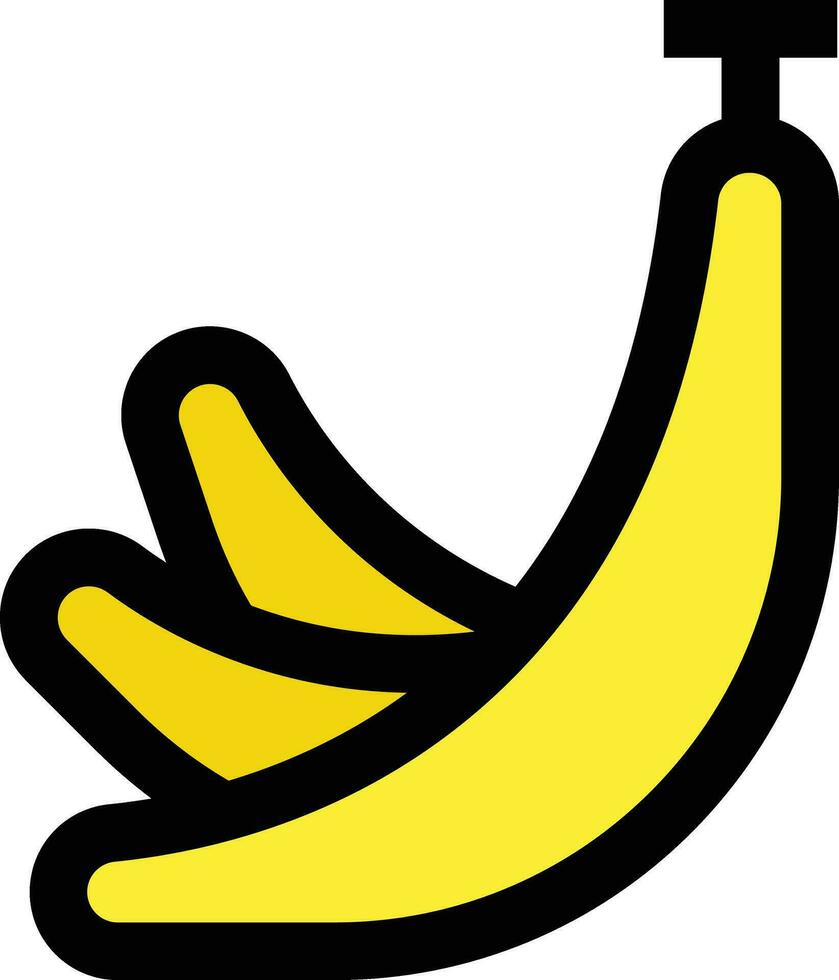 Bananen-Vektor-Icon-Design-Illustration vektor