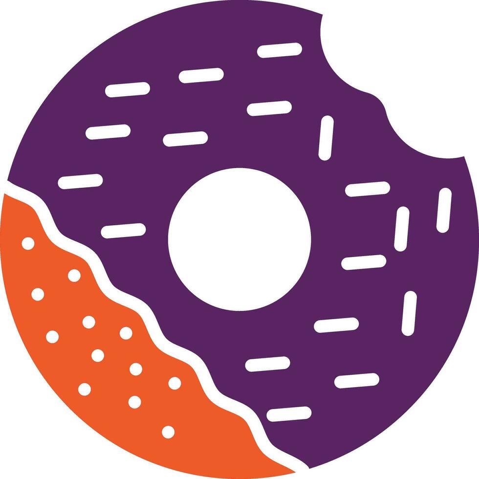 Donut-Vektor-Icon-Design-Illustration vektor