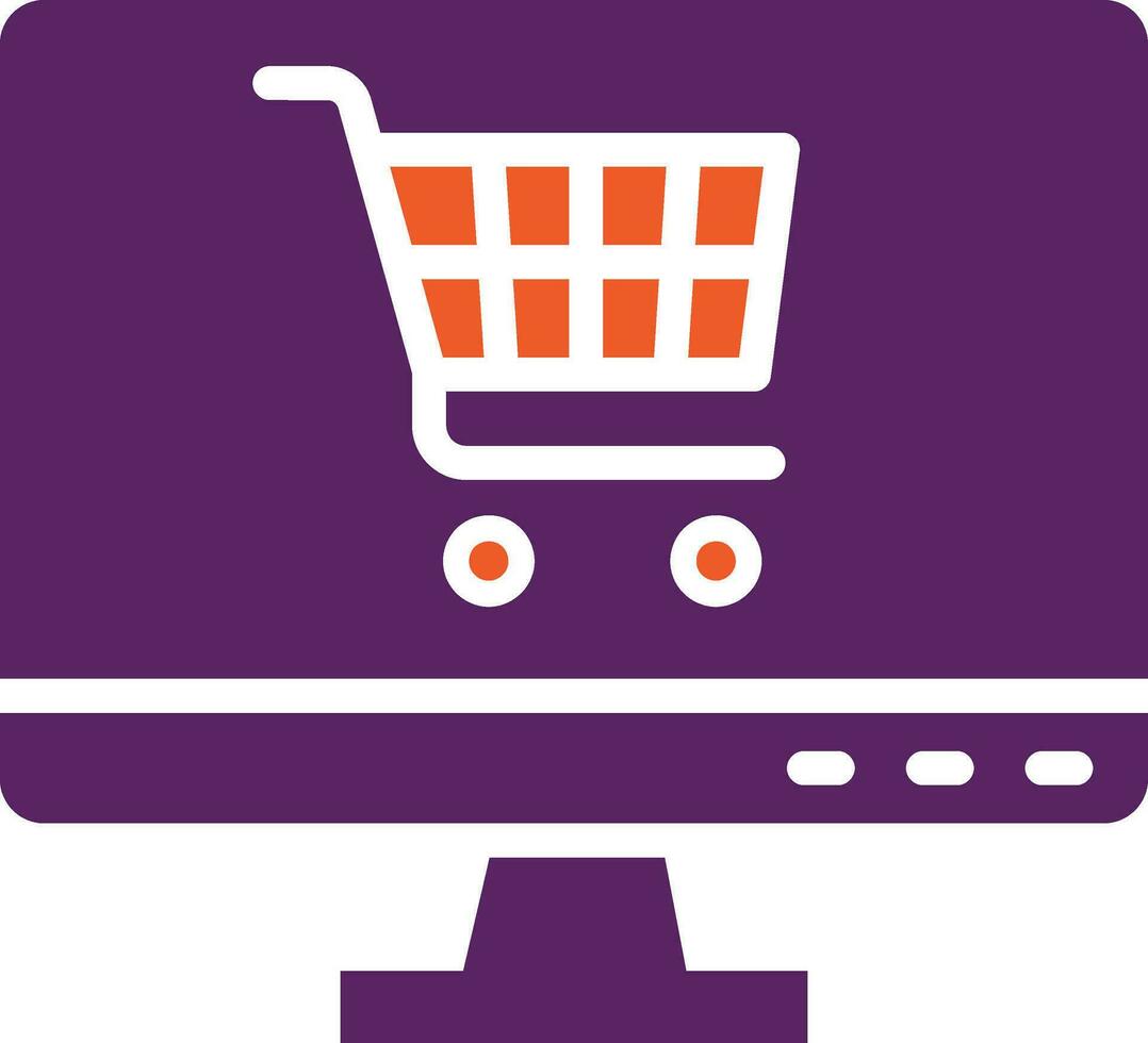 E-Commerce-Vektor-Icon-Design-Illustration vektor