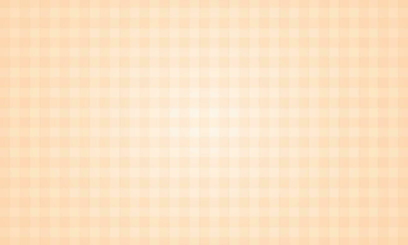 Vektor Pastell- klein Orange Gingham Schachbrett ästhetisch Dame Hintergrund Illustration perfekt zum Hintergrund