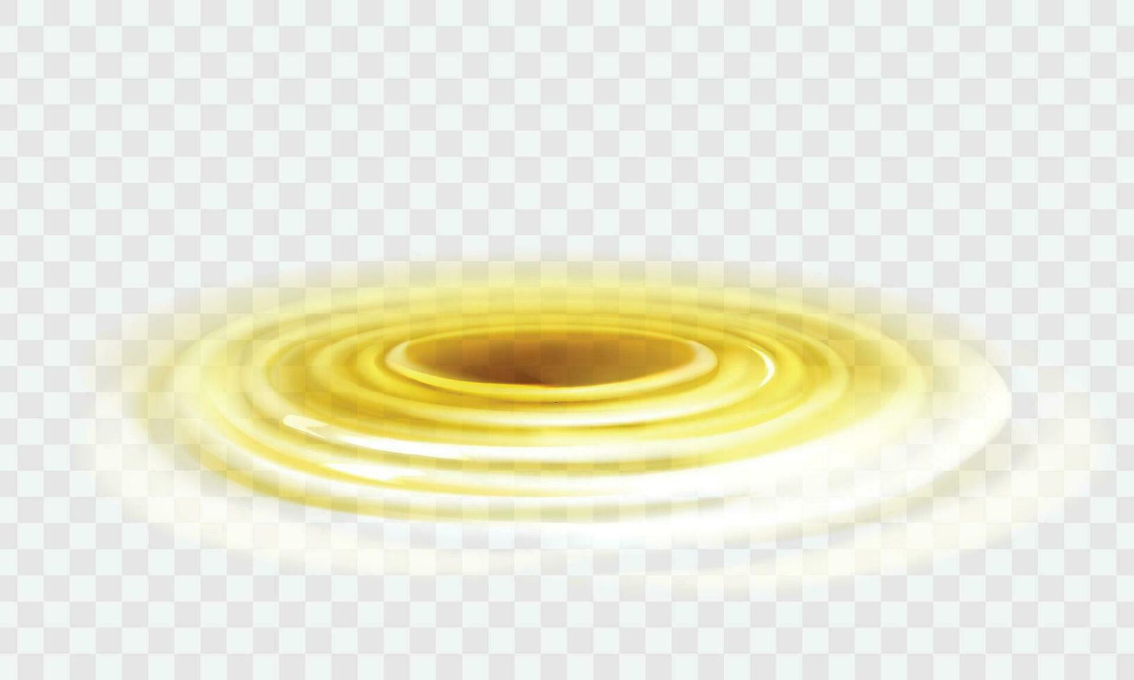 vektor cirkel stänk av juice eller gul vatten