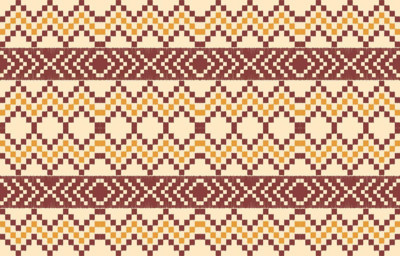 etnisk abstrakt ikat konst. aztec prydnad skriva ut. geometrisk etnisk mönster sömlös Färg orientalisk. design för bakgrund ,ridå, matta, tapet, Kläder, omslag, batik, vektor illustration.