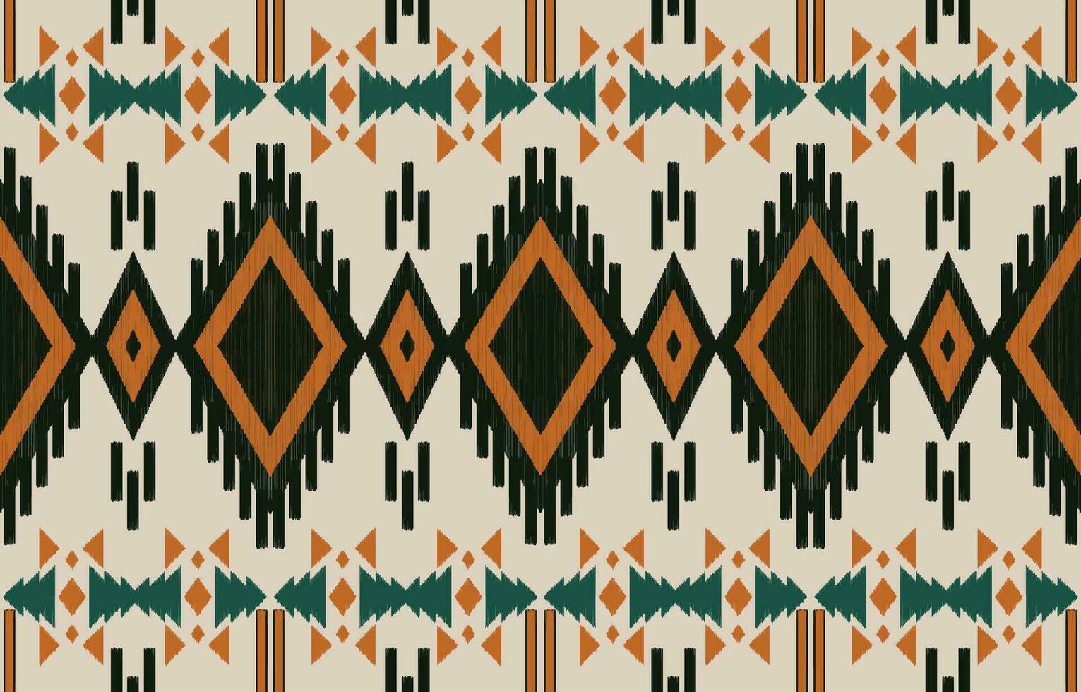 ethnisch abstrakt Ikat Kunst. aztekisch Ornament drucken. geometrisch ethnisch Muster nahtlos Farbe orientalisch. Design zum Hintergrund ,Vorhang, Teppich, Hintergrund, Kleidung, Verpackung, Batik, Vektor Illustration.