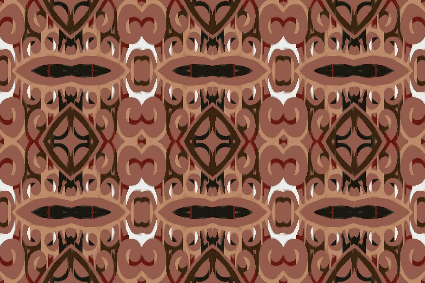 Ikat Blumen- Paisley Stickerei Hintergrund. Ikat Designs geometrisch ethnisch orientalisch Muster traditionell.aztekisch Stil abstrakt Vektor illustration.design zum Textur, Stoff, Kleidung, Verpackung, Sarong.