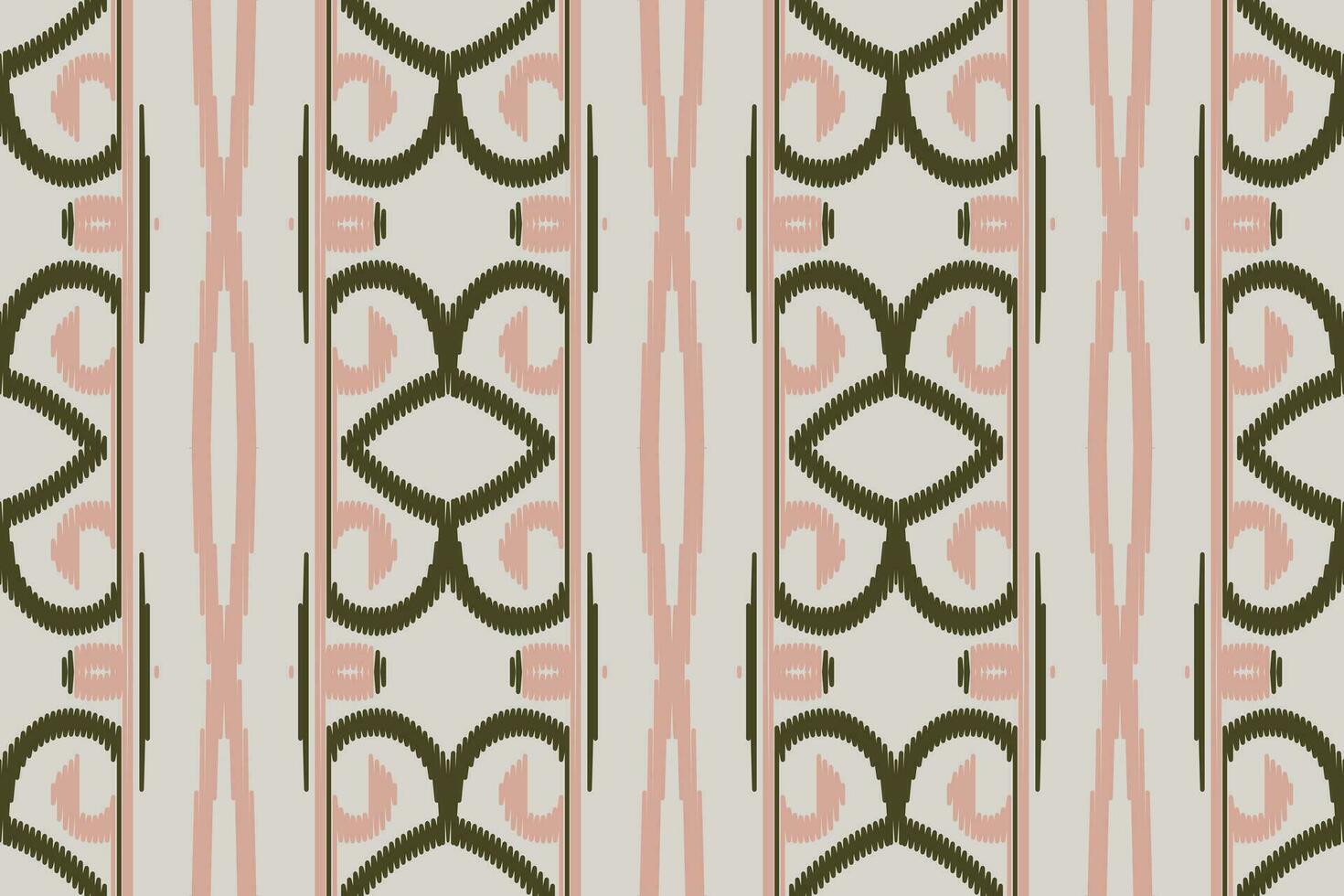 Ikat Paisley Muster Stickerei Hintergrund. Ikat Designs geometrisch ethnisch orientalisch Muster traditionell. Ikat aztekisch Stil abstrakt Design zum drucken Textur, Stoff, Saree, Sari, Teppich. vektor