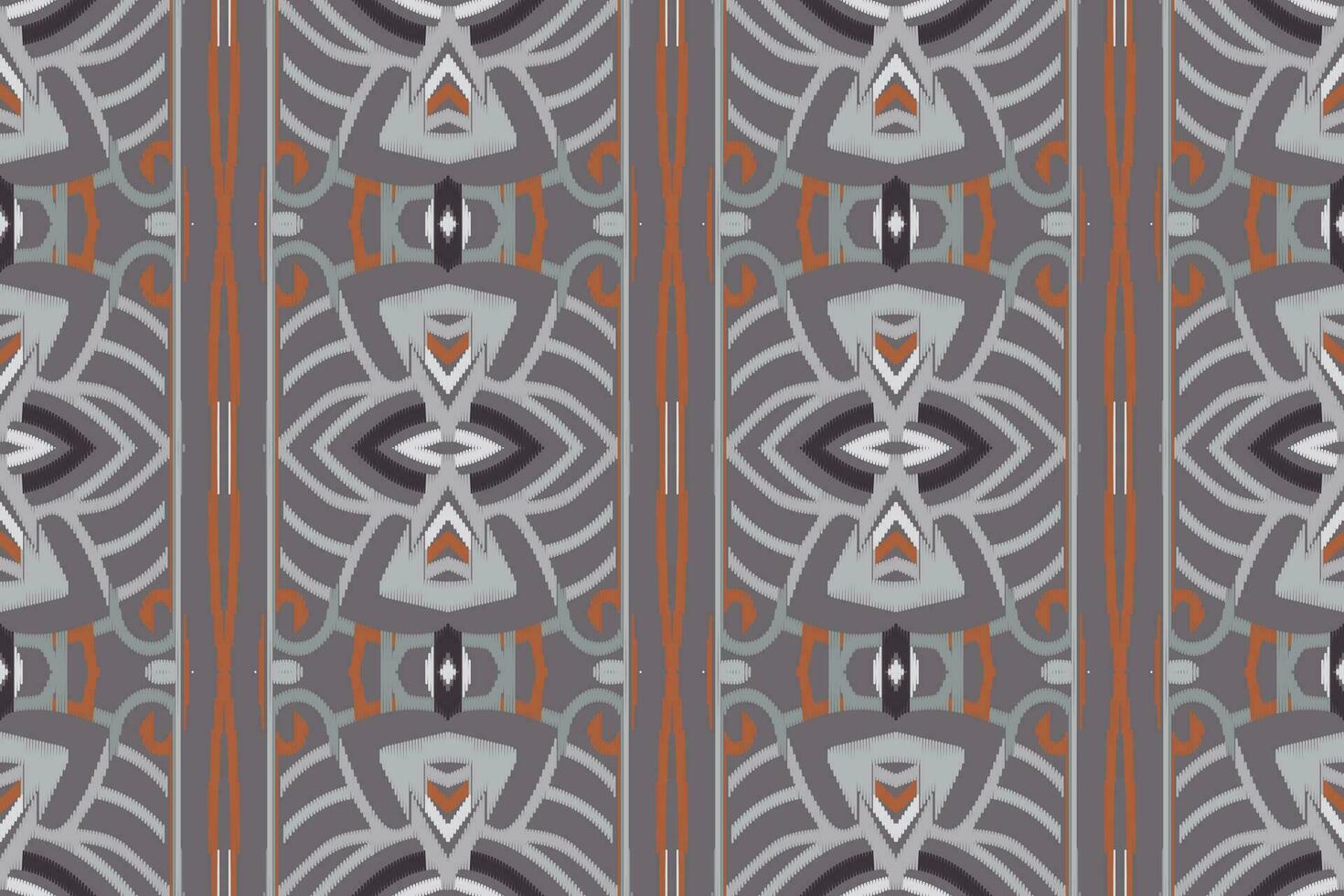 Ikat Damast Paisley Stickerei Hintergrund. Ikat Designs geometrisch ethnisch orientalisch Muster traditionell.aztekisch Stil abstrakt Vektor illustration.design zum Textur, Stoff, Kleidung, Verpackung, Sarong.