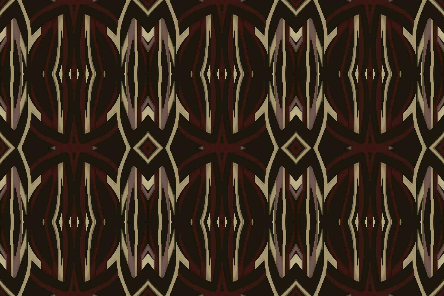 ikat blommig paisley broderi bakgrund. ikat sömlös mönster geometrisk etnisk orientalisk mönster traditionell. ikat aztec stil abstrakt design för skriva ut textur, tyg, saree, sari, matta. vektor