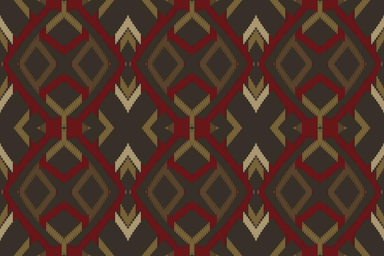 motiv ikat sömlös mönster broderi bakgrund. ikat textur geometrisk etnisk orientalisk mönster traditionell.aztec stil abstrakt vektor design för textur, tyg, kläder, inslagning, sarong.