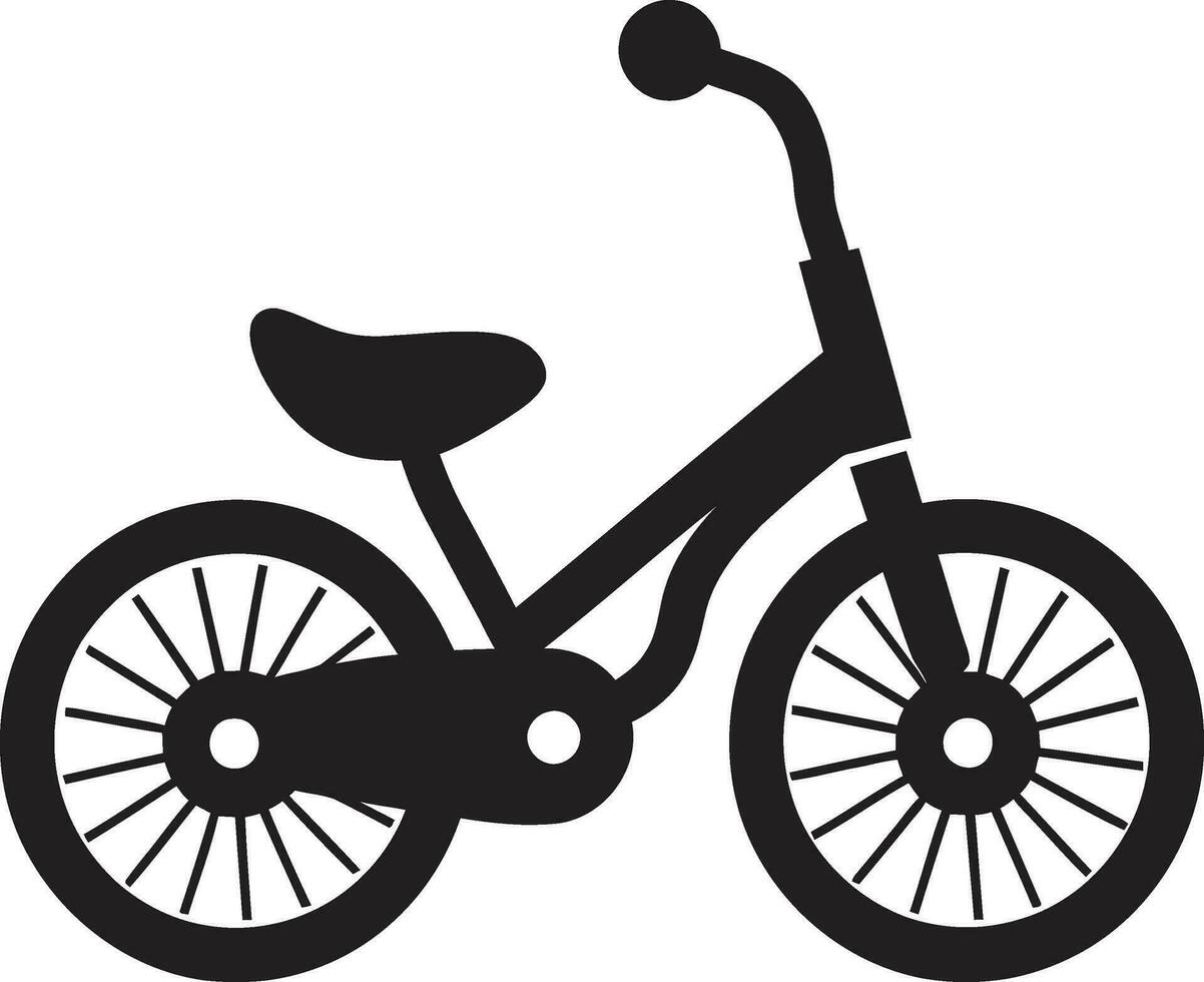 cykel chic cykel vektor konst samling vektor hjul i rörelse cykel illustrationer