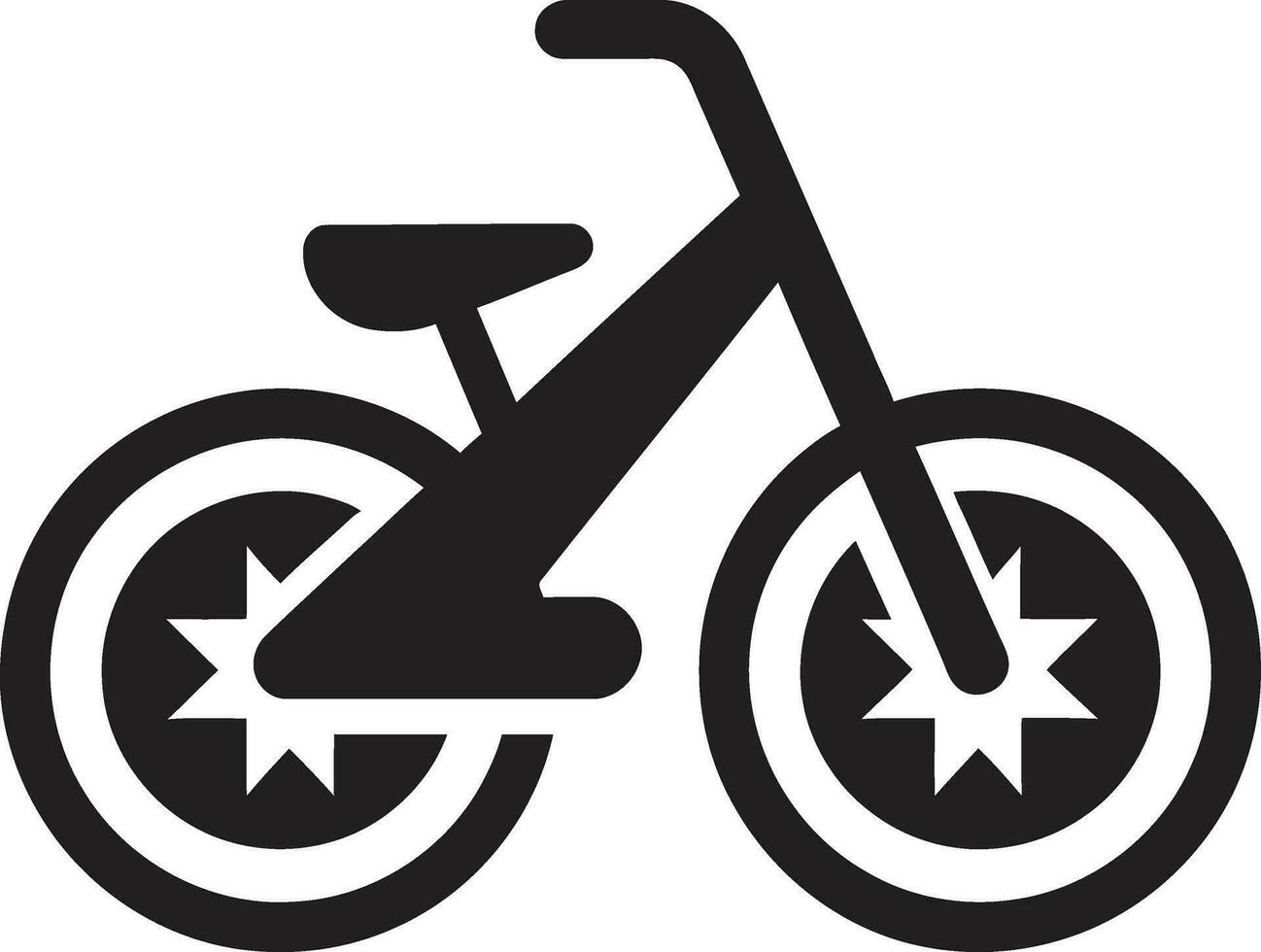 Fahrrad Glückseligkeit im Digital Kunst Vektor Kunst auf zwei Räder Fahrrad Abbildungen