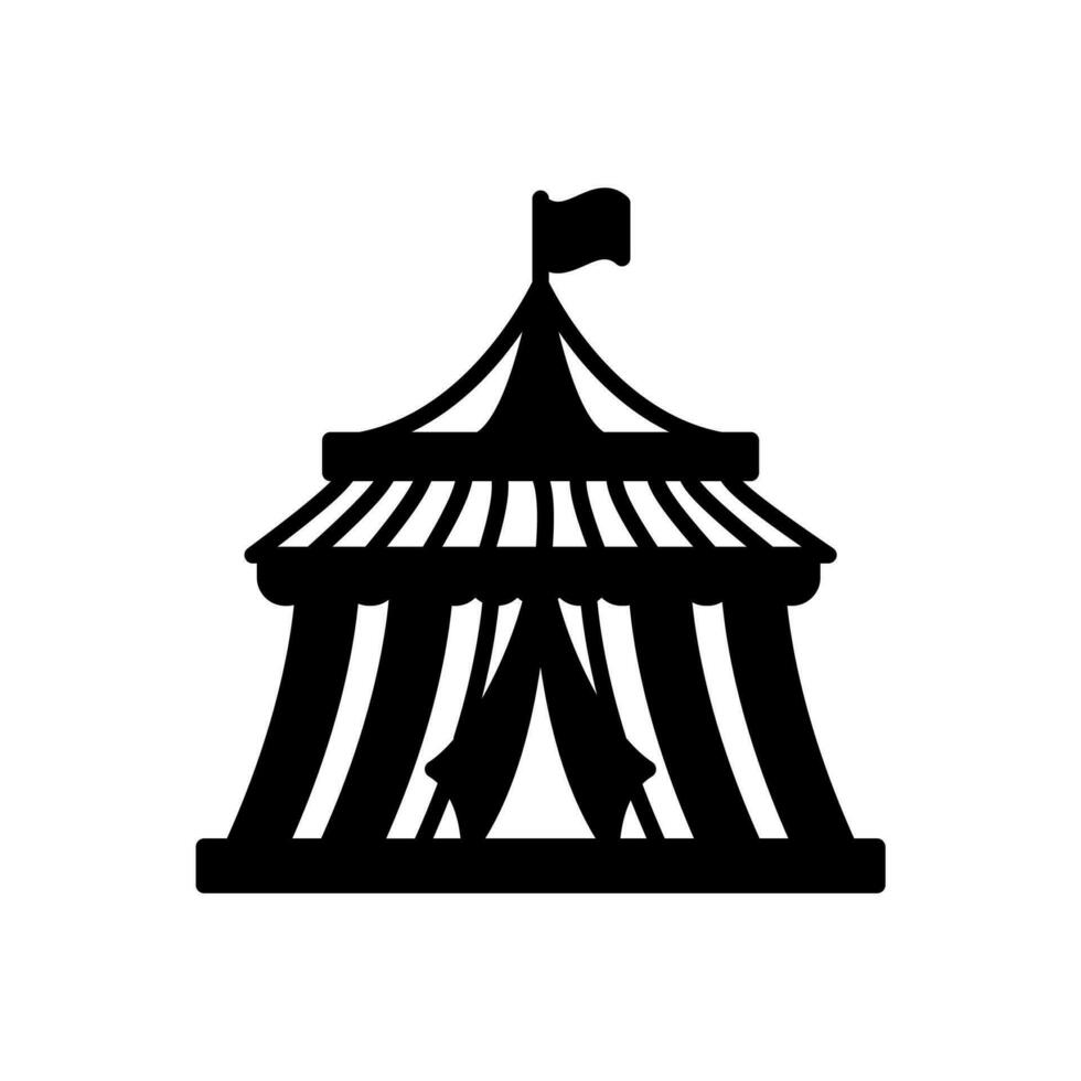 Zirkus Symbol im Vektor. Illustration vektor