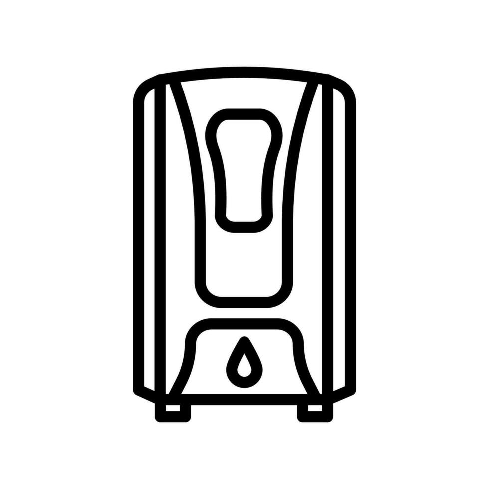 elektrisch Desinfektionsmittel Symbol im Vektor. Illustration vektor