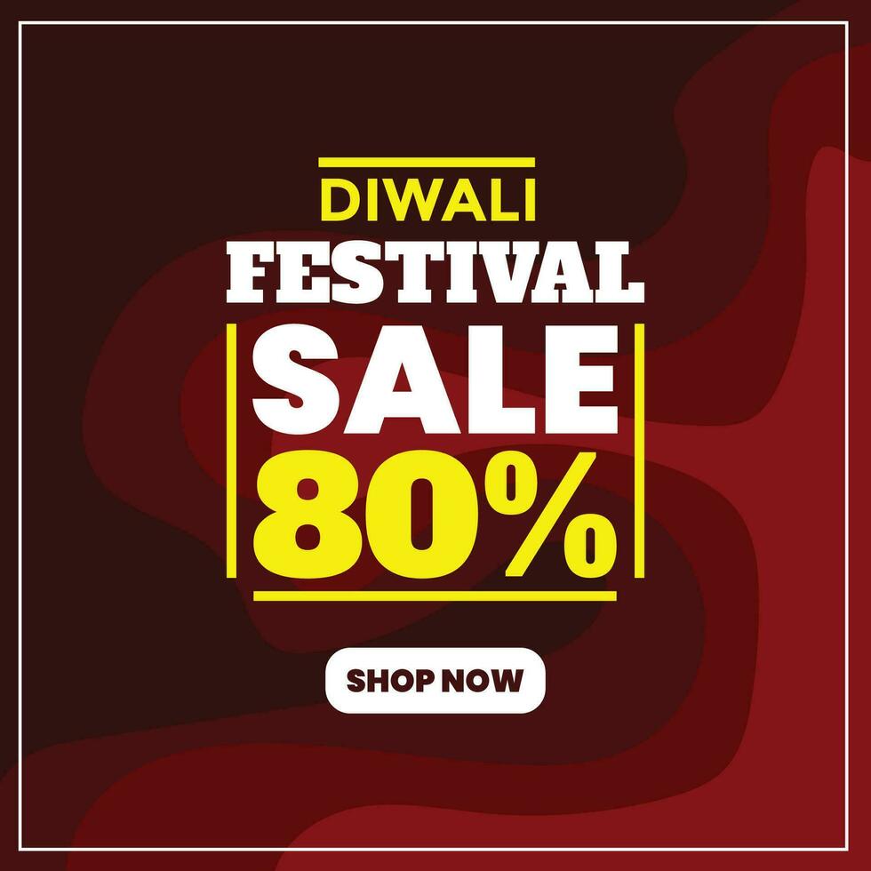 vektor platt design diwali festival försäljning begrepp mall bakgrund