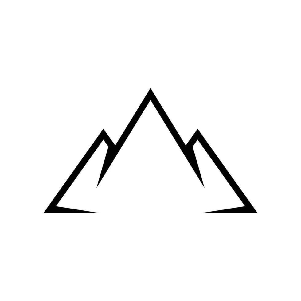 Berg Logo Element, Berg Logo Vorlage, Berg Symbol Vektor