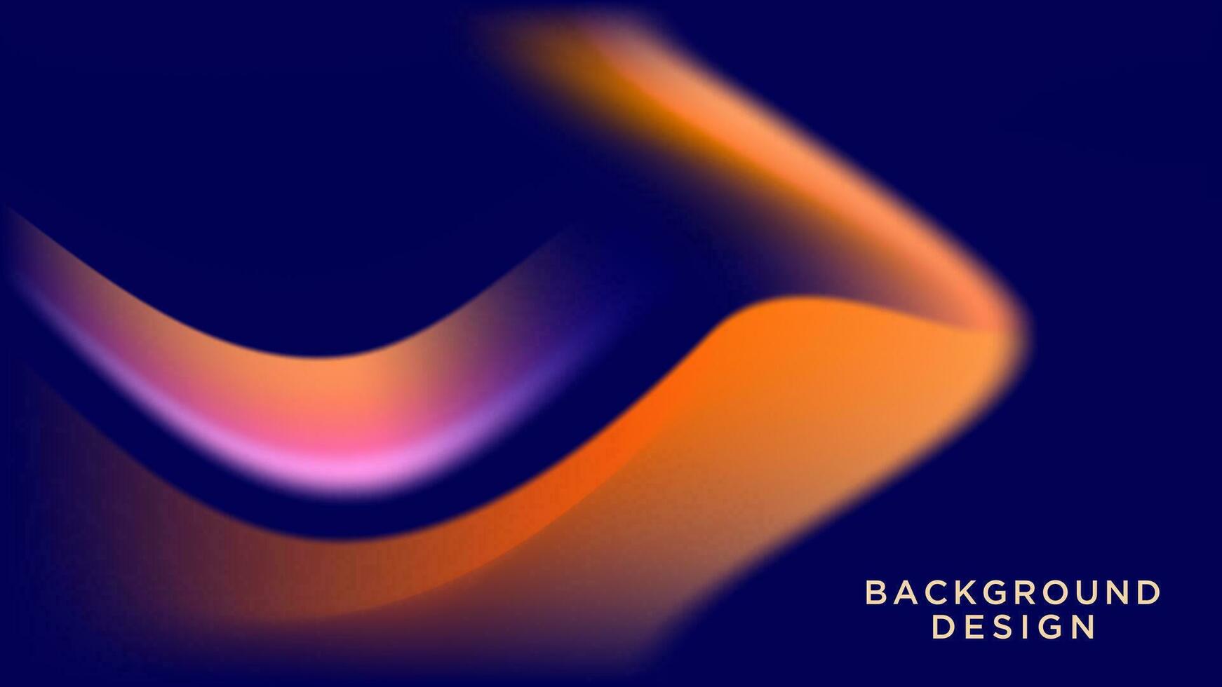 abstrakt dunkel Hintergrund elegant Gradient Gittergewebe Blau Orange glatt Farbe Design Vektor Vorlage gut zum modern Webseite, Hintergrund, Startseite Design