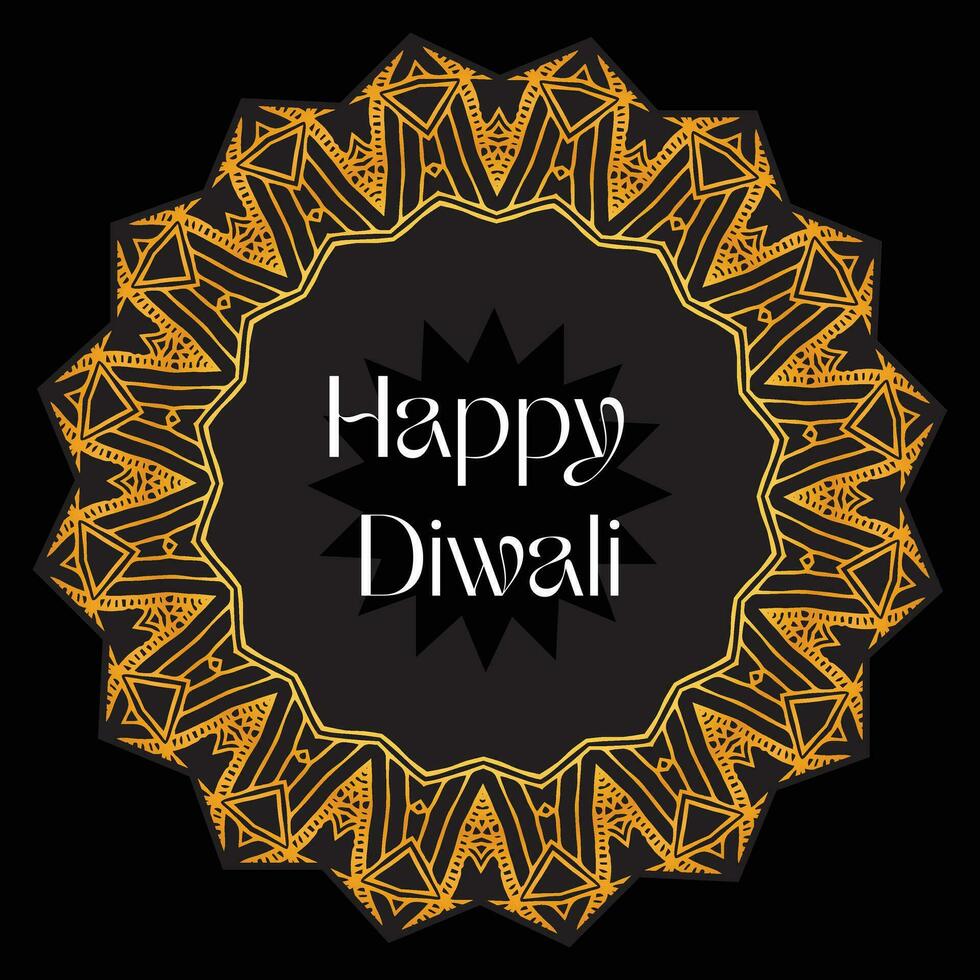 indisk festival Lycklig diwali med diwali rekvisita, Semester bakgrund, diwali firande hälsning kort, vektor illustration design.