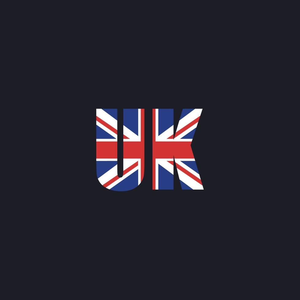 land namn text bokstäver med flagga illustration vektor