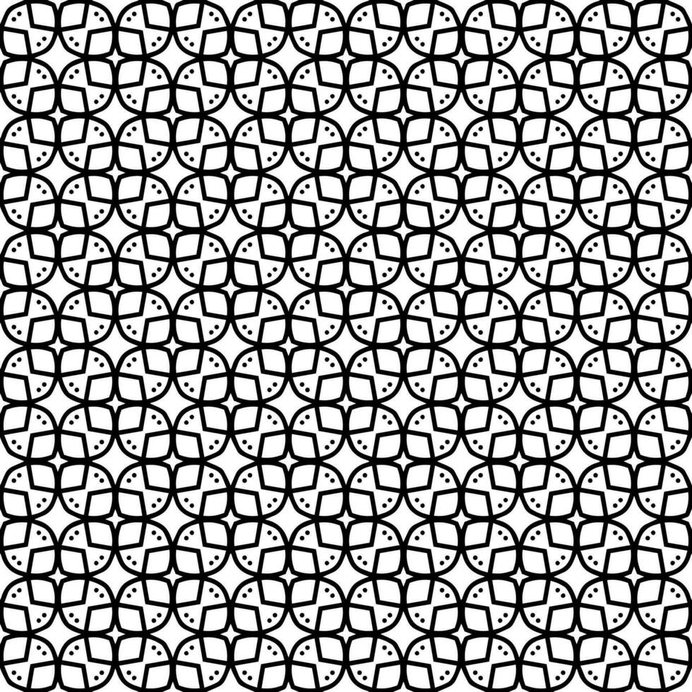 svart och vit sömlös abstrakt mönster. bakgrund och bakgrund. gråskale dekorativ design. vektor