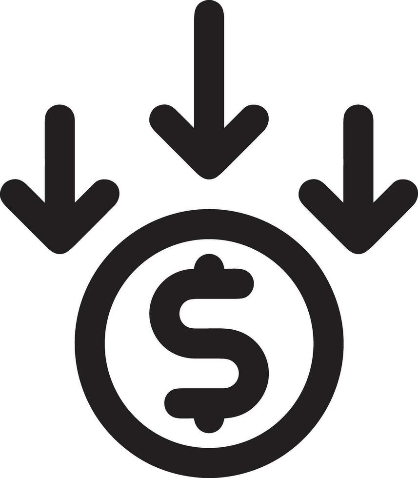 pengar utbyta betalning ikon symbol vektor bild. illustration av de dollar valuta mynt grafisk design bild