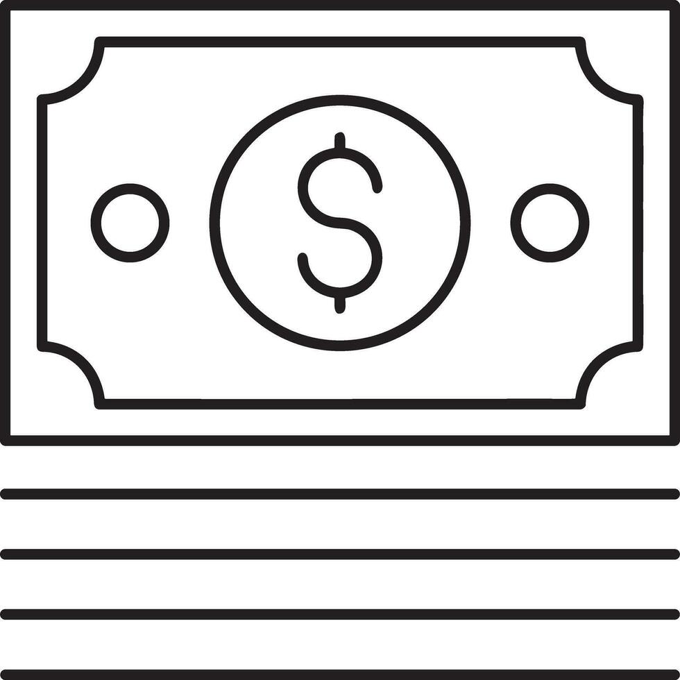 pengar utbyta betalning ikon symbol vektor bild. illustration av de dollar valuta mynt grafisk design bild