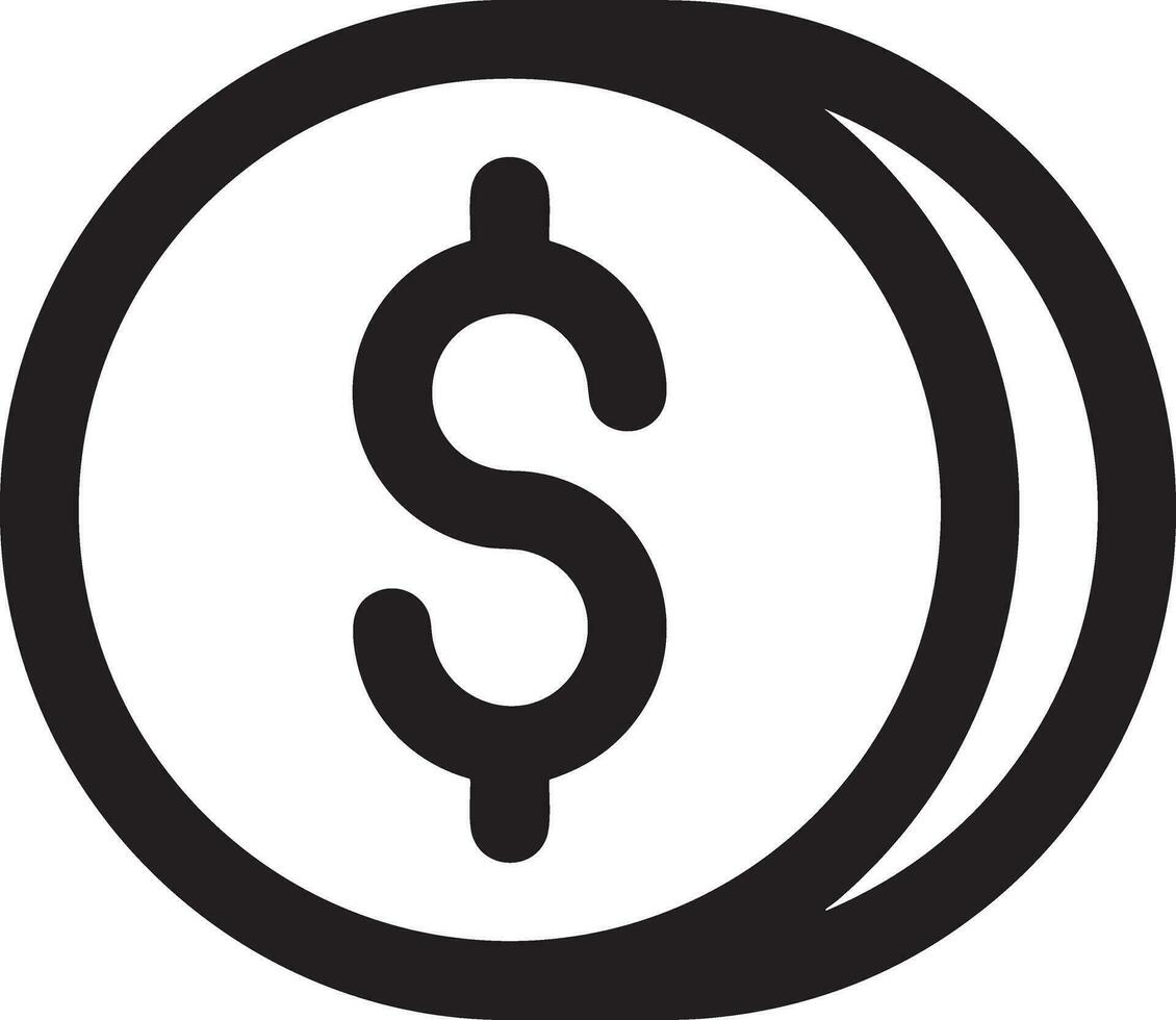 Geld Austausch Zahlung Symbol Symbol Vektor Bild. Illustration von das Dollar Währung Münze Grafik Design Bild