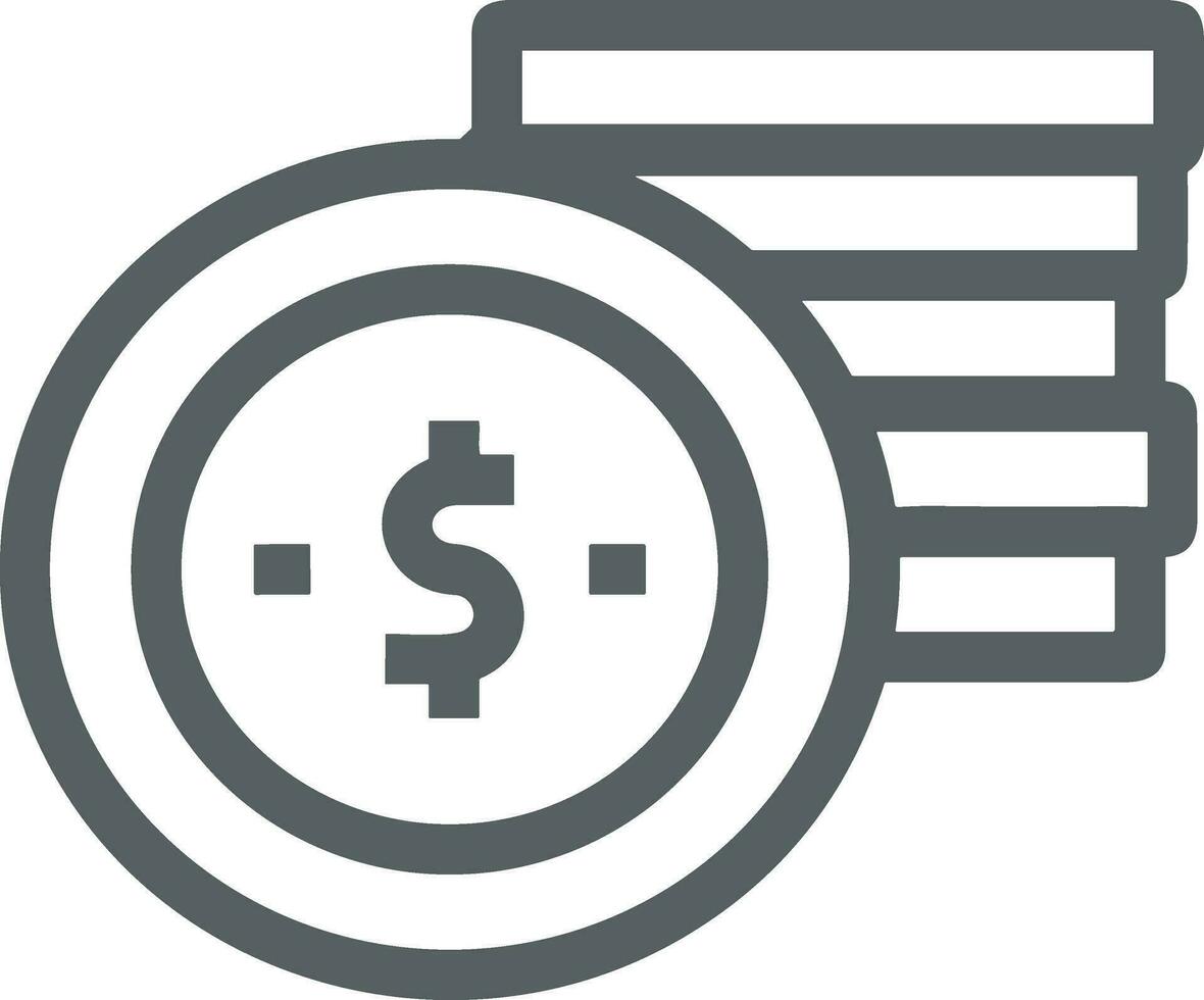 Geld Austausch Zahlung Symbol Symbol Vektor Bild. Illustration von das Dollar Währung Münze Grafik Design Bild