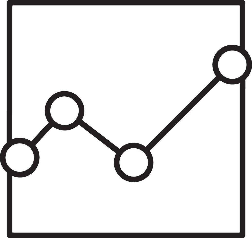 Wachstum Geschäft Symbol Symbol Vektor Bild. Illustration von das Fortschritt Gliederung Infografik Strategie Entwicklung Design Bild