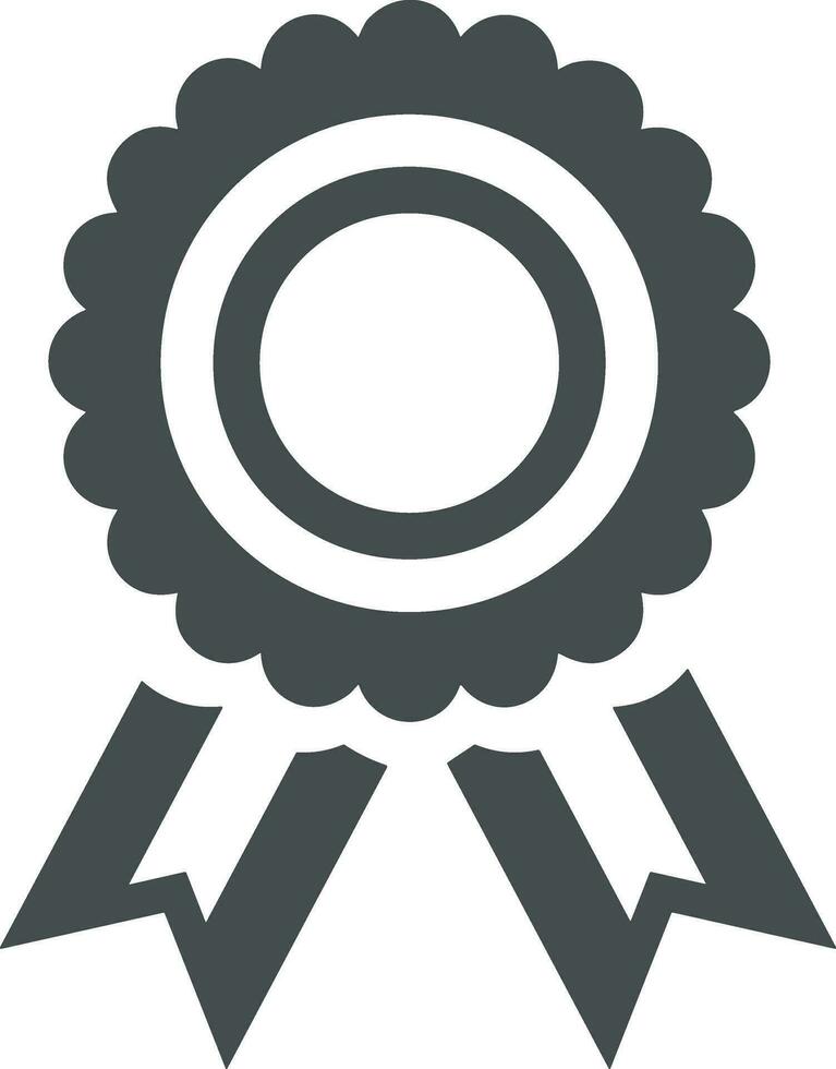 Gewinner Erfolg Symbol Symbol Bild Vektor. Illustration von Belohnung Champion Sieg Meisterschaft bege Bild Design vektor