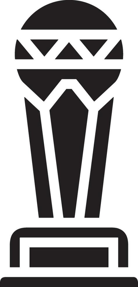 Gewinner Erfolg Symbol Symbol Bild Vektor. Illustration von Belohnung Champion Sieg Meisterschaft bege Bild Design vektor