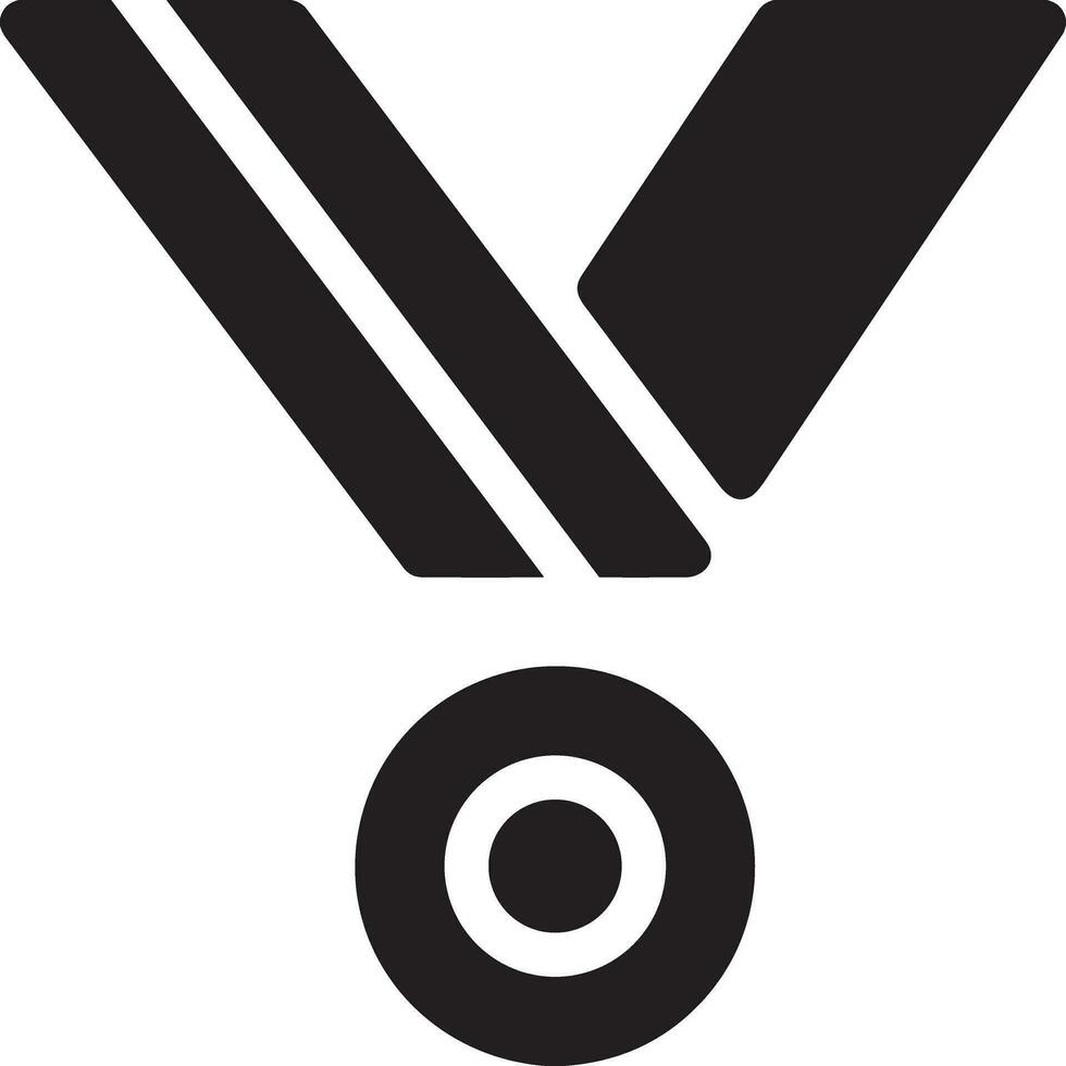 Gewinner Erfolg Symbol Symbol Bild Vektor. Illustration von Belohnung Champion Sieg Meisterschaft bege Bild Design vektor