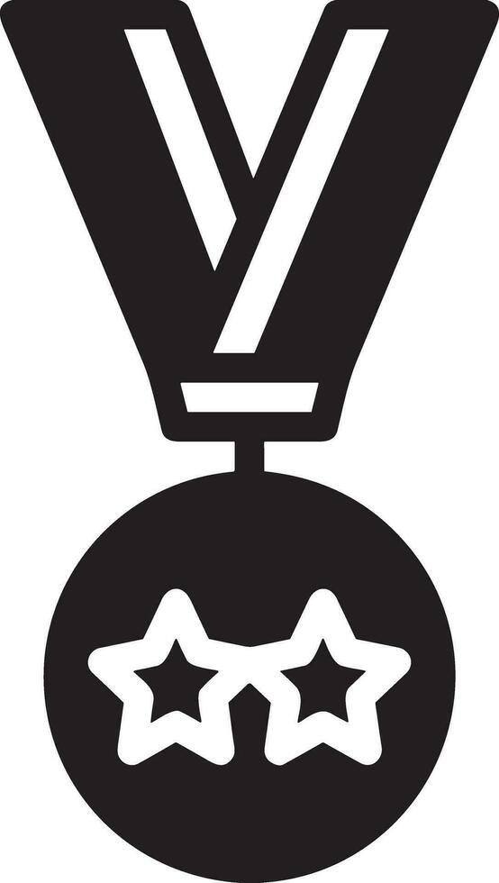 Gewinner Erfolg Symbol Symbol Bild Vektor. Illustration von Belohnung Champion Sieg Meisterschaft bege Bild Design vektor