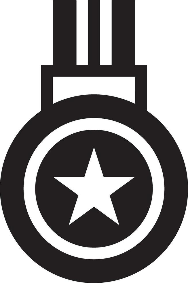 Gewinner Erfolg Symbol Symbol Bild Vektor. Illustration von Belohnung Champion Sieg Meisterschaft bege Bild Design vektor