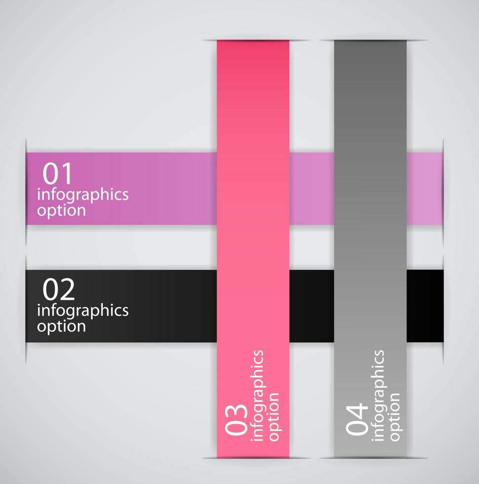 Infografik-Geschäftsschablonen-Vektorillustration vektor