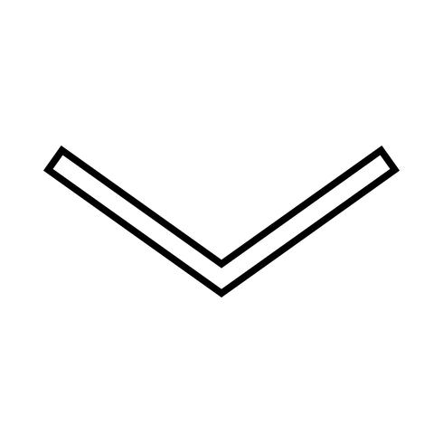 Schwarzes Symbol vektor