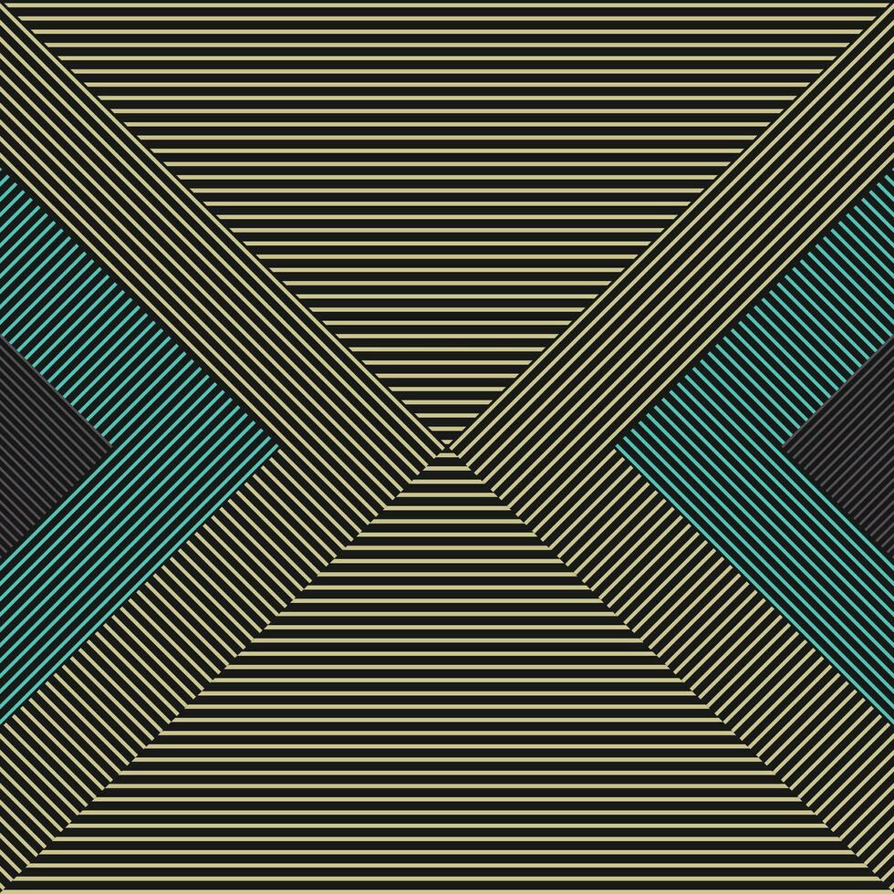 abstrakt fyrkant med rader mönster. vektor