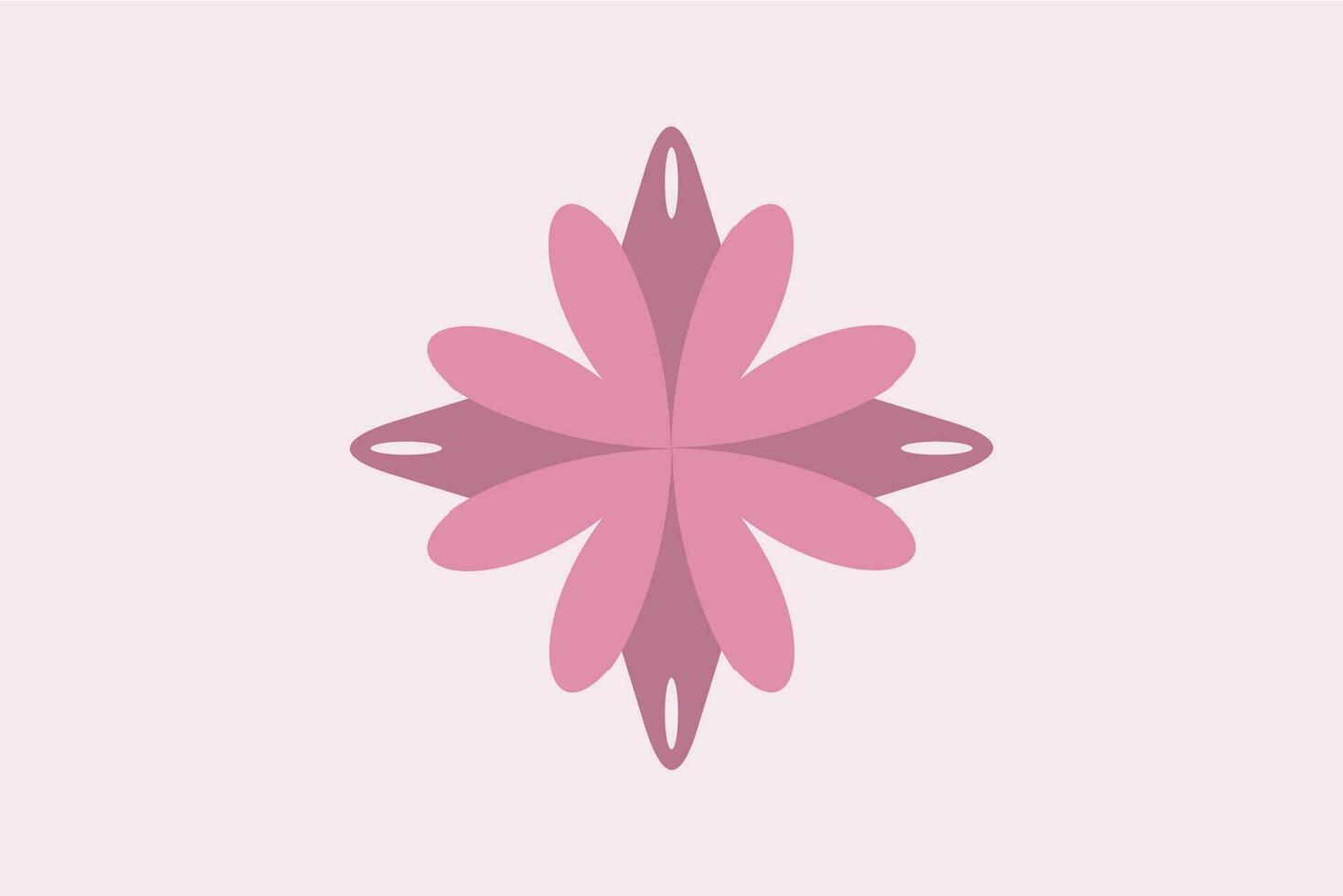 schön Blume Form, schön Blumen- Farbe vektor