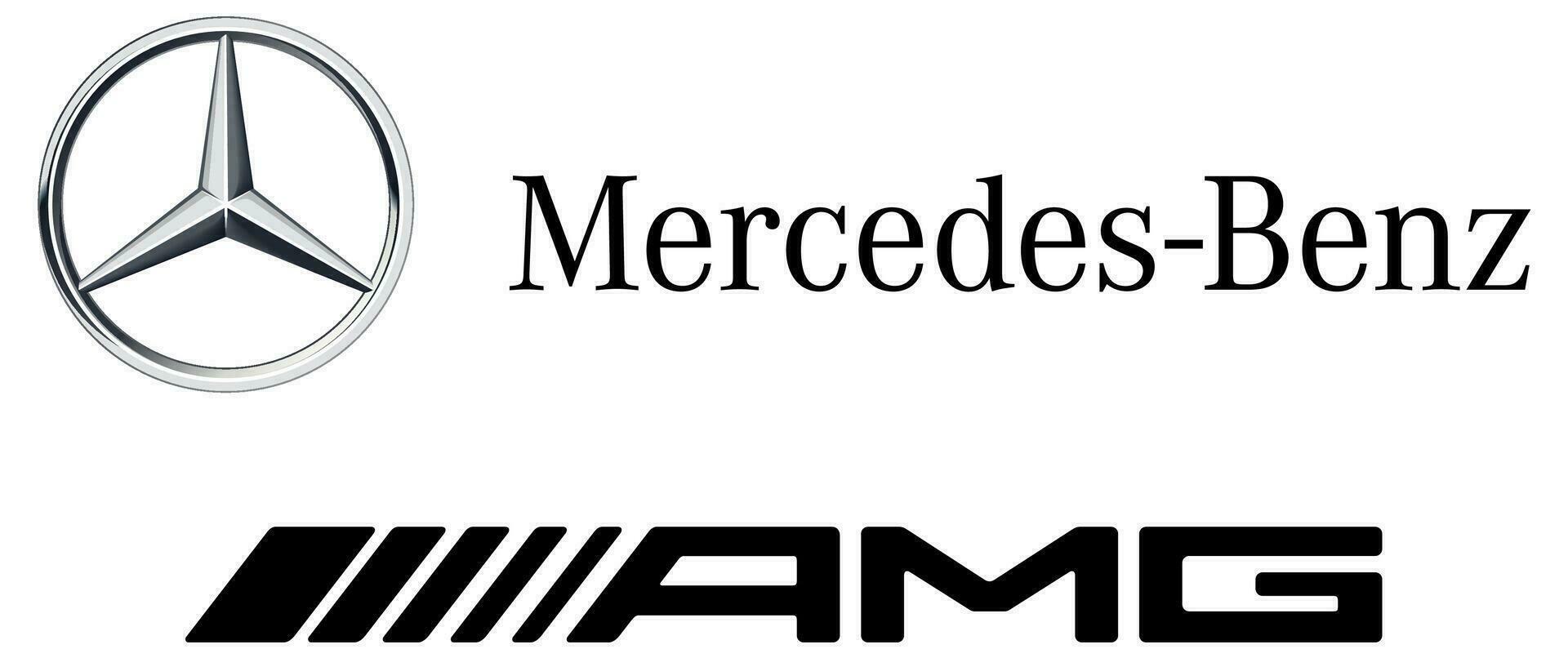 Mercedes Benz amg Auto Logo vektor