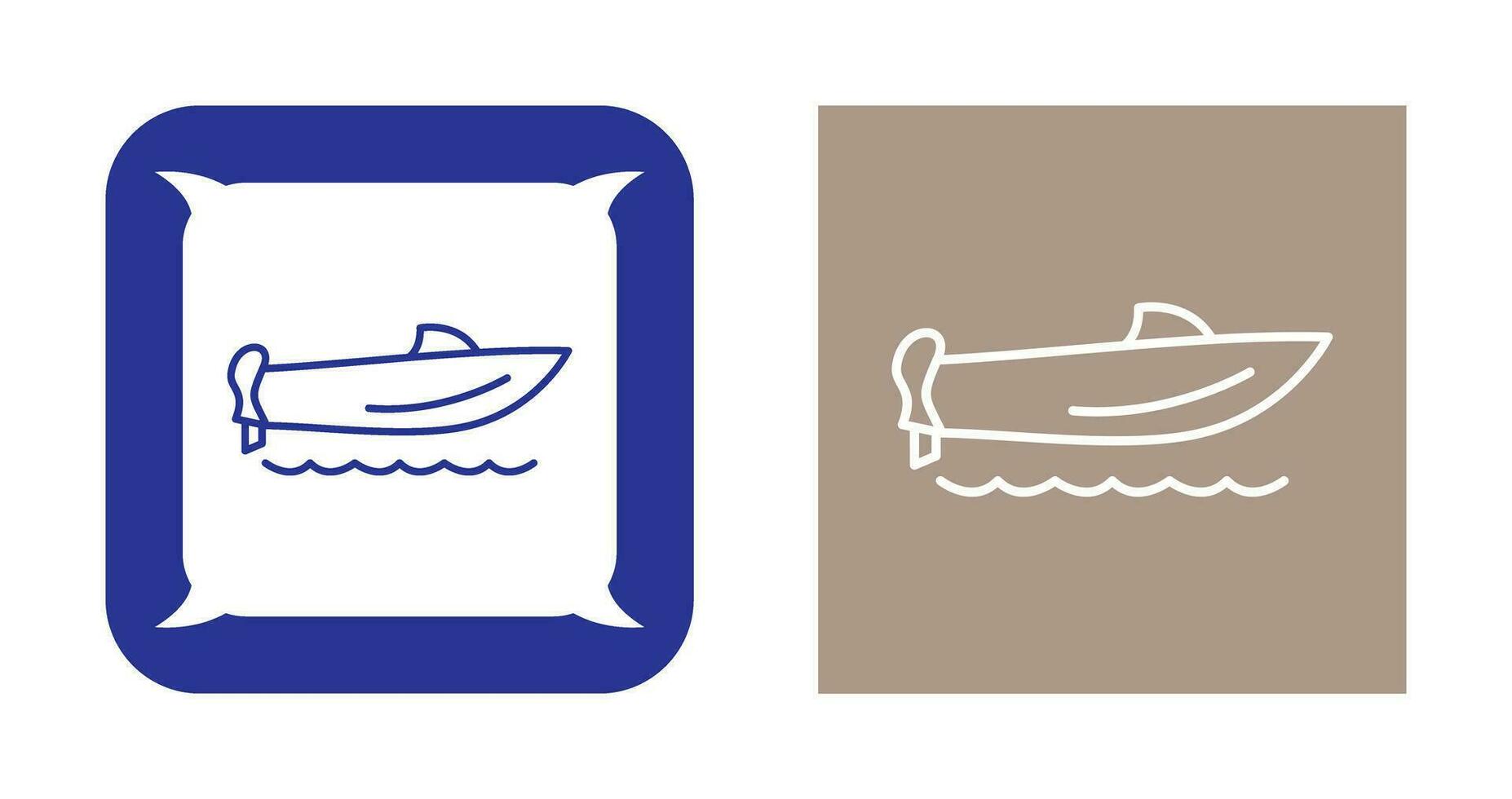 Schnellboot-Vektorsymbol vektor